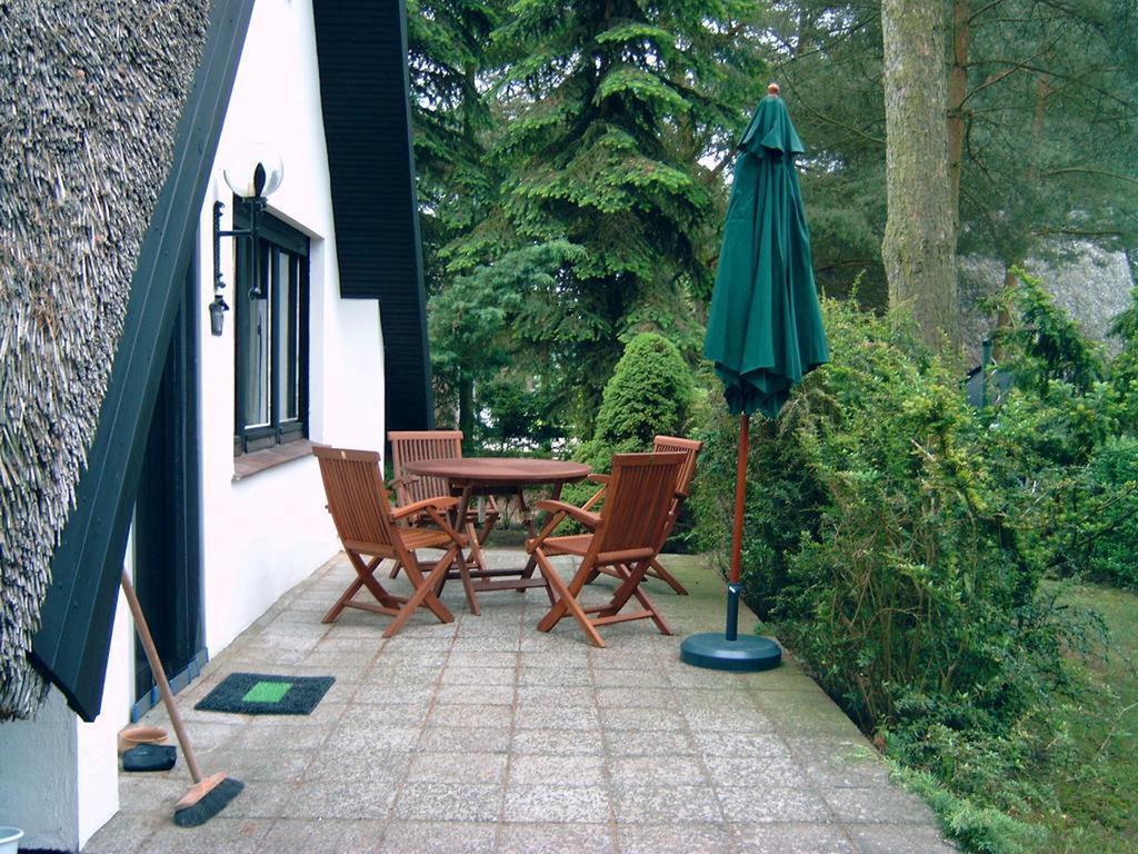Reetdach-Ferienhaus In Quilitz Rankwitz エクステリア 写真